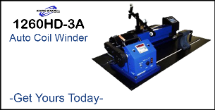 1260-3A Heavy Duty Auto Coil Winder